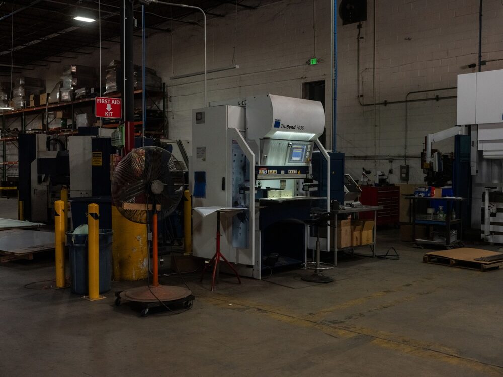 Unable to find enough skilled workers, new precision tools remain unused on the factory floor of Marlin Steel Wire Products in Baltimore. Photographer: Andrew Mangum/Bloomberg Unable to find enough skilled workers, new precision tools remain unused on the factory floor of Marlin Steel Wire Products in Baltimore. Photographer: Andrew Mangum/Bloomberg