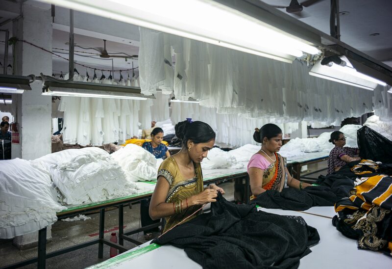 Los nuevos aranceles estadounidenses duplicaron el derecho existente del 25% sobre las exportaciones indias. Fotografía: Anindito Mukherjee/Bloomberg Los nuevos aranceles estadounidenses duplicaron el derecho existente del 25% sobre las exportaciones indias. Fotografía: Anindito Mukherjee/Bloomberg