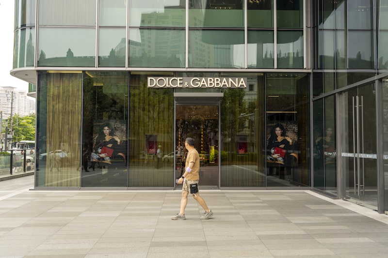 Loja da Dolce & Gabbana em Shanghai Loja da Dolce & Gabbana em Shanghai