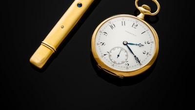 Relógio Patek Philippe do homem mais rico do Titanic vai a leilão por até US$ 500 mil Relógio Patek Philippe do homem mais rico do Titanic vai a leilão por até US$ 500 mil