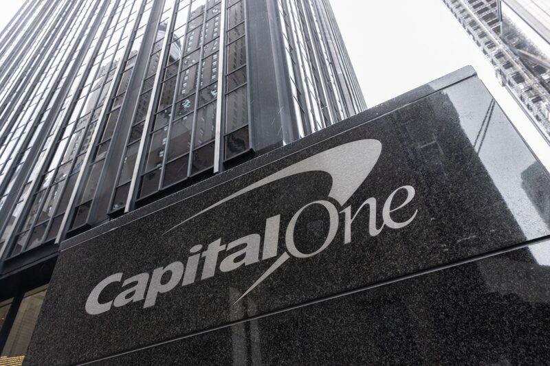 Una sucursal bancaria de Capital One en Nueva York, Estados Unidos, el martes 23 de enero de 2024. Una sucursal bancaria de Capital One en Nueva York, Estados Unidos, el martes 23 de enero de 2024.
