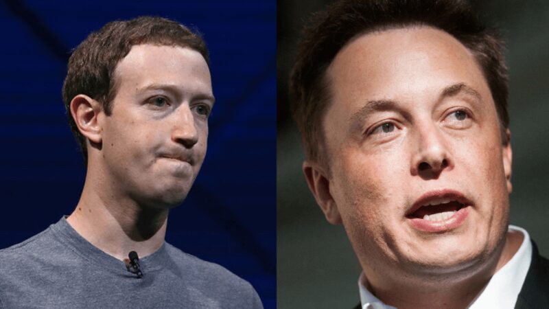 Mark Zuckerberg y Elon Musk Mark Zuckerberg y Elon Musk