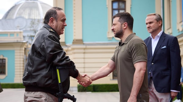 Guerra en Ucrania: Giammattei es el primer gobernante de LatAm en visitar Kiev Guerra en Ucrania: Giammattei es el primer gobernante de LatAm en visitar Kiev