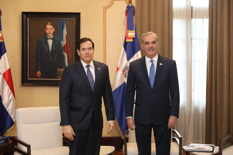 Marco Rubio y Luis Abinader Marco Rubio y Luis Abinader