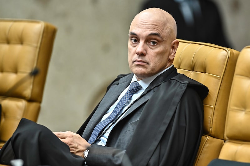 El juez de la Corte Suprema Alexandre de Moraes. El juez de la Corte Suprema Alexandre de Moraes.