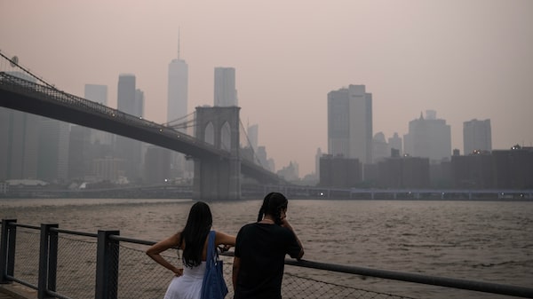 Lluvias intensas en Nueva York podrían mejorar la calidad del aire antes de la final del Mundial Lluvias intensas en Nueva York podrían mejorar la calidad del aire antes de la final del Mundial