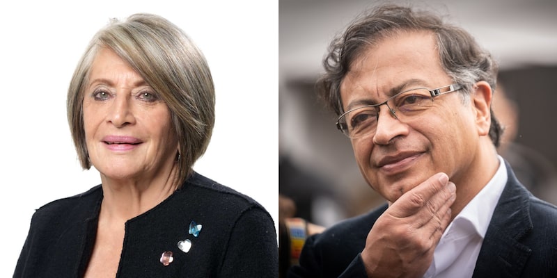 Ministra de Agricultura colombiana, Cecilia López Montaño, y el presidente del país, Gustavo Petro. Ministra de Agricultura colombiana, Cecilia López Montaño, y el presidente del país, Gustavo Petro.