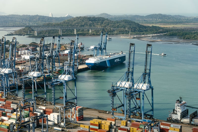 Balboa port in the pacific side of the Panama Canal, in Panama city, Panama on Tuesday, Feb. 25, 2025. Photographer: Walter Hurtado/Bloomberg Balboa port in the pacific side of the Panama Canal, in Panama city, Panama on Tuesday, Feb. 25, 2025. Photographer: Walter Hurtado/Bloomberg