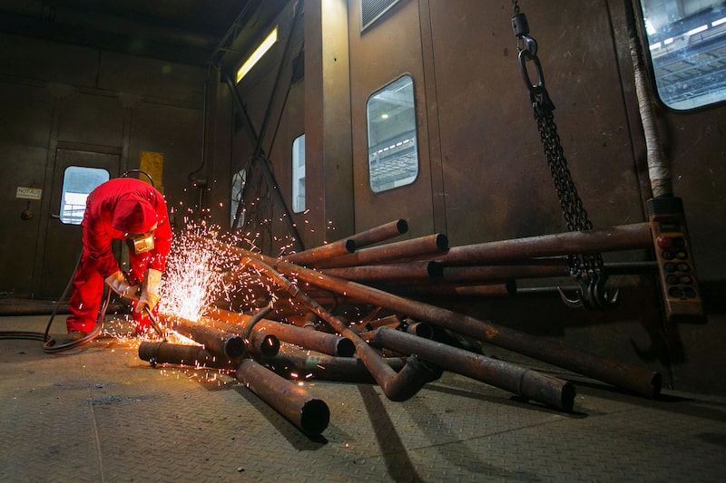 A power plant in Greifswald, Germany. A power plant in Greifswald, Germany.