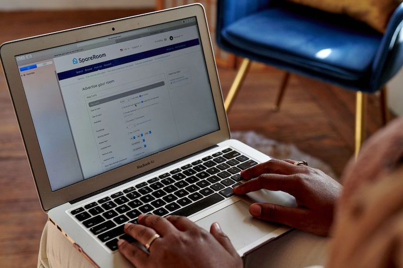 The SpareRoom app on a laptop computer arranged in Teaneck, New Jersey, U.S., on Thursday, April 28, 2022. With the average U.S. mortgage rate above 5% and home prices at record highs, homeownership feels increasingly out of reach, particularly for young, first-time buyers. To make it work, some are renting out rooms or basements and using the extra income to help offset their costs. Photographer: Gabby Jones/Bloomberg The SpareRoom app on a laptop computer arranged in Teaneck, New Jersey, U.S., on Thursday, April 28, 2022. With the average U.S. mortgage rate above 5% and home prices at record highs, homeownership feels increasingly out of reach, particularly for young, first-time buyers. To make it work, some are renting out rooms or basements and using the extra income to help offset their costs. Photographer: Gabby Jones/Bloomberg