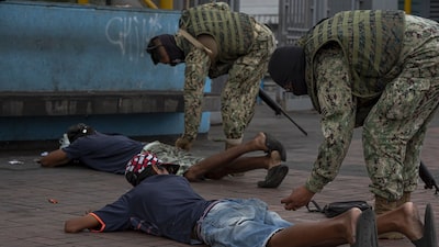 Justicia condena a más de 34 años de prisión a 11 militares por el Caso Malvinas en Ecuador Justicia condena a más de 34 años de prisión a 11 militares por el Caso Malvinas en Ecuador