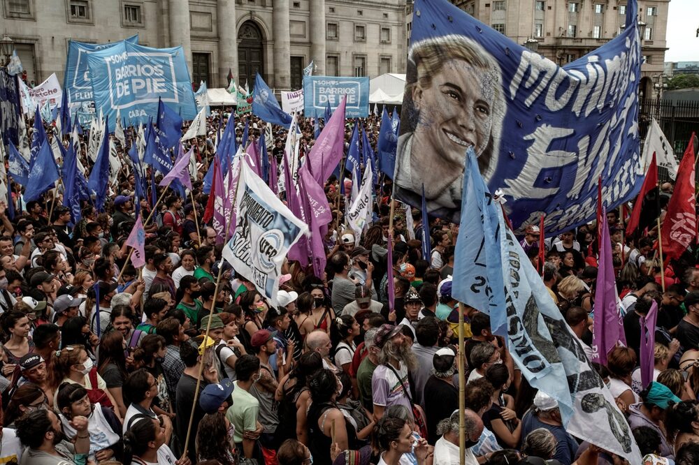 El Movimiento Evita, dentro del universo de las organizaciones sociales, es de los grupos que más ha respaldado al Presidente Photographer: Sarah Pabst/Bloomberg El Movimiento Evita, dentro del universo de las organizaciones sociales, es de los grupos que más ha respaldado al Presidente Photographer: Sarah Pabst/Bloomberg