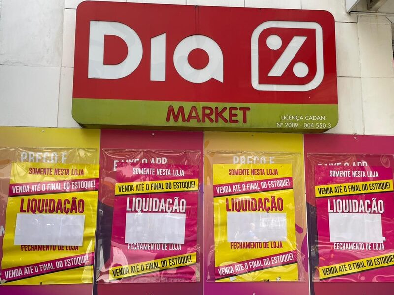 Loja da rede Dia, em Santa Cecília, região central de São Paulo: unidade faz liquidação de estoque até o dia 18 de abril, quando encerrará as atividades Loja da rede Dia, em Santa Cecília, região central de São Paulo: unidade faz liquidação de estoque até o dia 18 de abril, quando encerrará as atividades