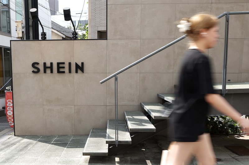 Signage outside the Shein Tokyo showroom in the Harajuku district of Tokyo, Japan, on Wednesday, Aug. 26, 2026. Shein Global Holdings Ltd.'s Hong Kong share sale, which kicked off this week, is said to have raised $1.7 billion in proceeds and value the business at just over $26 billion. Photographer: Kiyoshi Ota/Bloomberg Signage outside the Shein Tokyo showroom in the Harajuku district of Tokyo, Japan, on Wednesday, Aug. 26, 2026. Shein Global Holdings Ltd.'s Hong Kong share sale, which kicked off this week, is said to have raised $1.7 billion in proceeds and value the business at just over $26 billion. Photographer: Kiyoshi Ota/Bloomberg