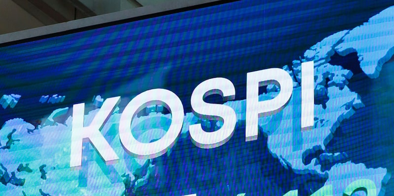 El índice Kospi se muestra en la Bolsa de Corea (KRX) en Seúl, Corea del Sur, el miércoles 5 de noviembre de 2025. El índice Kospi se muestra en la Bolsa de Corea (KRX) en Seúl, Corea del Sur, el miércoles 5 de noviembre de 2025.