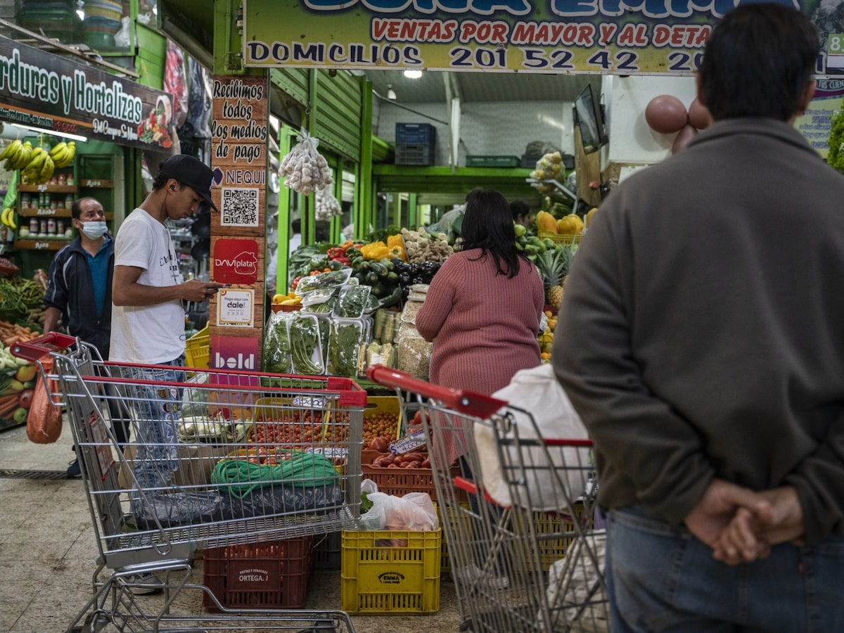 Inflación alimentaria en Colombia afecta productos básicos