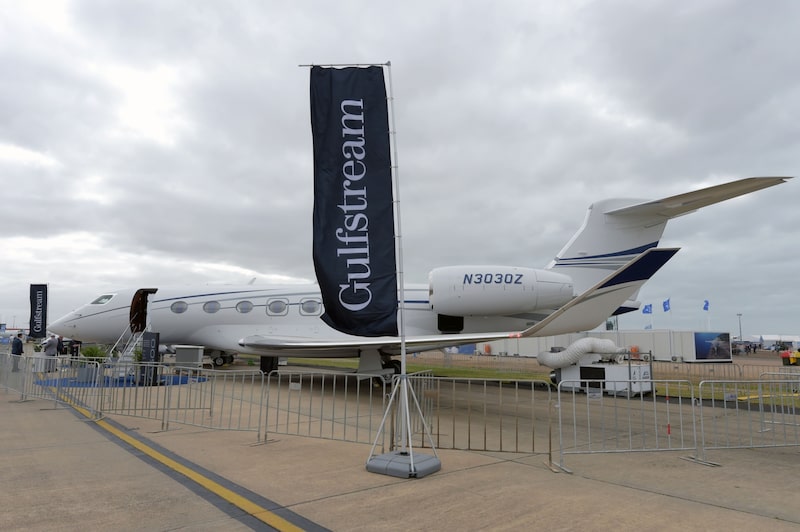 Jatinho da Gulfstream, que recebeu o maior número de pedidos em mais de uma década. (Foto: Bloomberg) Jatinho da Gulfstream, que recebeu o maior número de pedidos em mais de uma década. (Foto: Bloomberg)