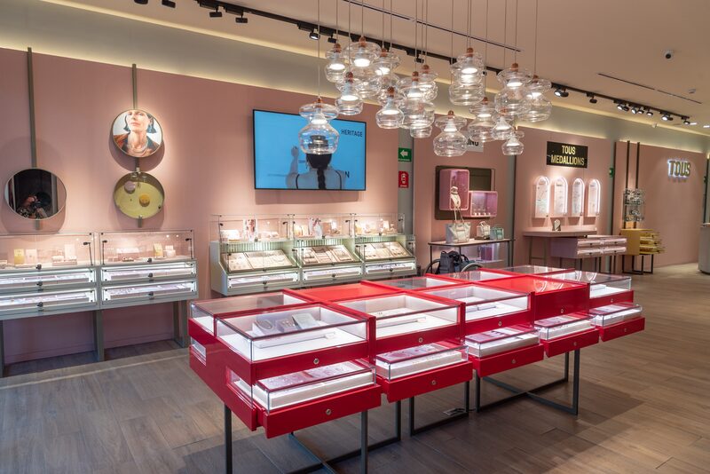 Una imagen de una boutique Tous en México. Una imagen de una boutique Tous en México.