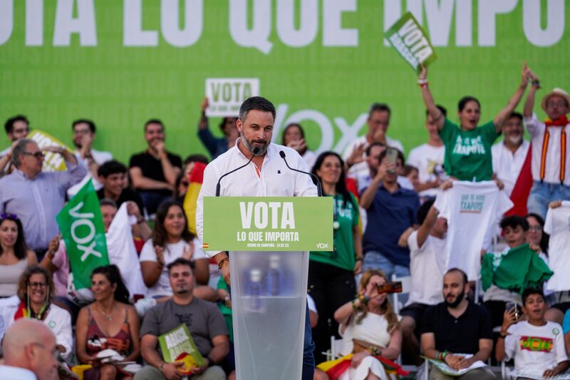 Santiago Abascal, líder de Vox Santiago Abascal, líder de Vox