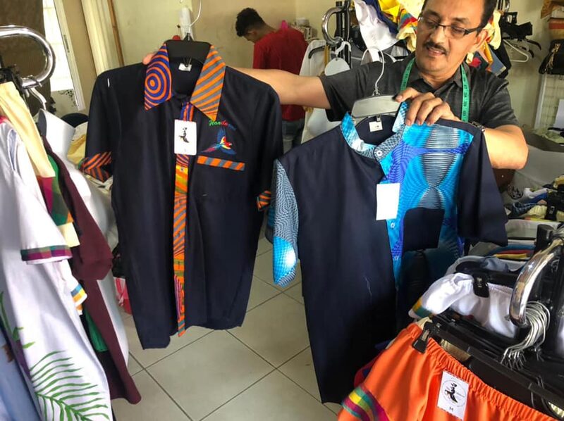 Un comercio de ropa hondureña en Villanueva, al norte del país. Un comercio de ropa hondureña en Villanueva, al norte del país.