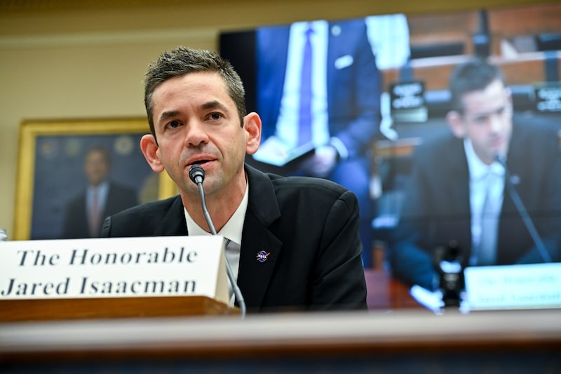 El administrador de la NASA, Jared Isaacman. Fotógrafo: Graeme Sloan/Bloomberg El administrador de la NASA, Jared Isaacman. Fotógrafo: Graeme Sloan/Bloomberg