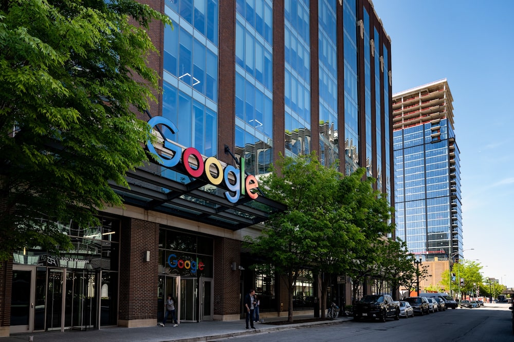Oficina de Google en Chicago, en el barrio de Fulton Market. Fotógrafo: Christopher Dilts/Bloomberg
Oficina de Google en Chicago, en el barrio de Fulton Market. Fotógrafo: Christopher Dilts/Bloomberg