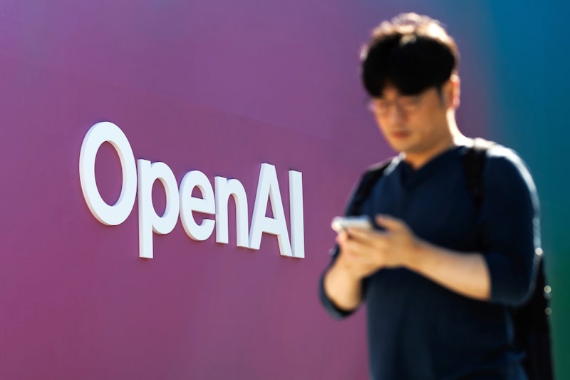 Señalización de OpenAI en Seúl. Fotógrafo: SeongJoon Cho/Bloomberg. Señalización de OpenAI en Seúl. Fotógrafo: SeongJoon Cho/Bloomberg.