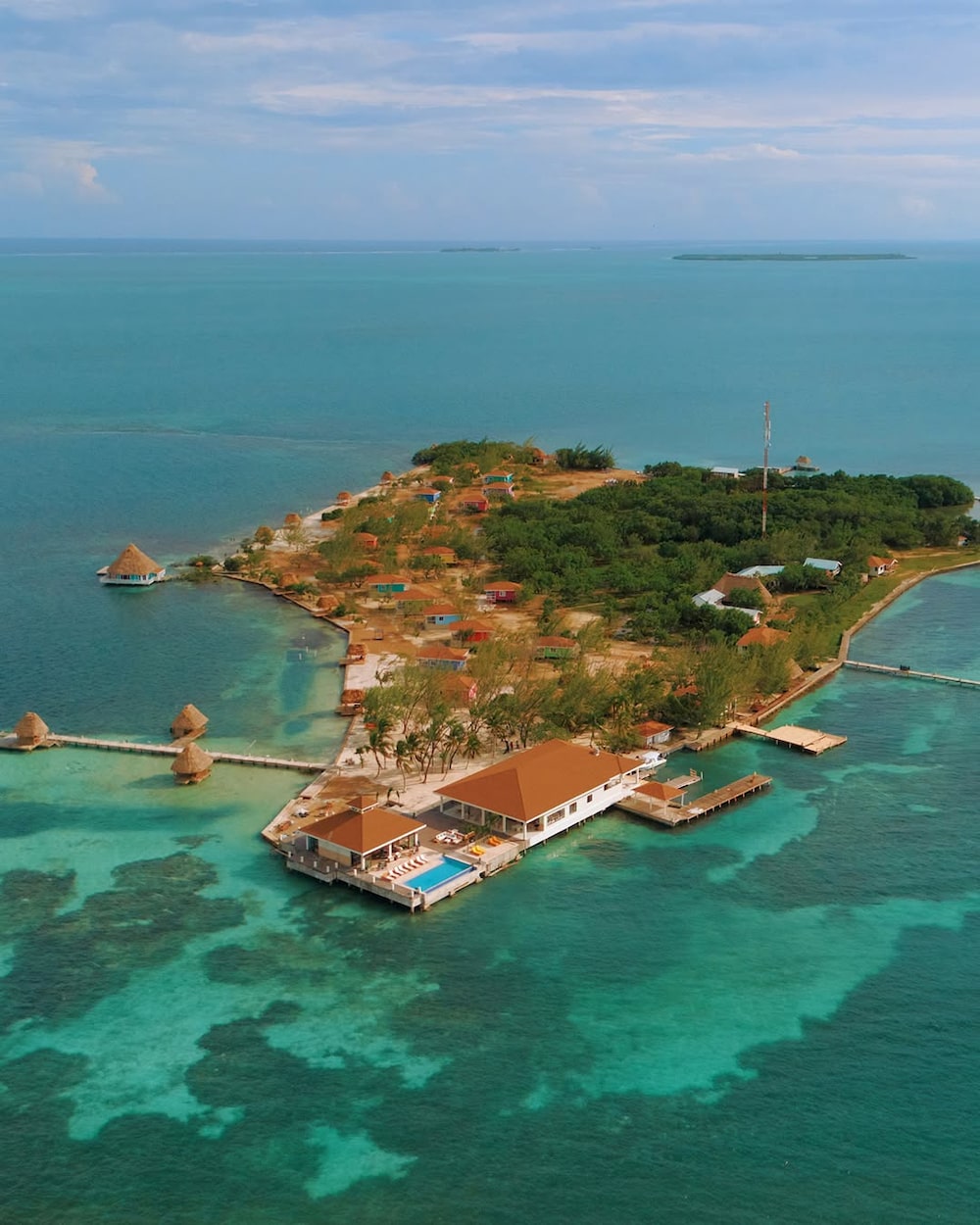 Vista del Coco Plum Island Resort Belice. Vista del Coco Plum Island Resort Belice.