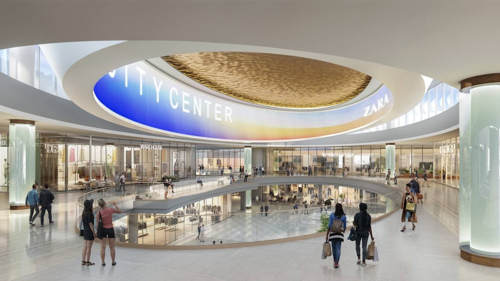 De una maqueta tridimensional, un vistazo a la actividad comercial que se desarrollará en el interior del complejo. De una maqueta tridimensional, un vistazo a la actividad comercial que se desarrollará en el interior del complejo.