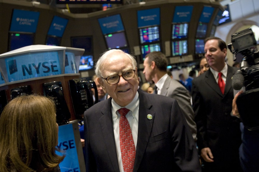 Warren Buffett, of Berkshire Hathaway Rings Opening Bell Warren Buffett, of Berkshire Hathaway Rings Opening Bell