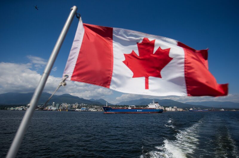 Porto de Vancouver, no Canadá: atualmente, o país tem mais de 2,5 milhões de residentes temporários, ou 6,2% da população Porto de Vancouver, no Canadá: atualmente, o país tem mais de 2,5 milhões de residentes temporários, ou 6,2% da população