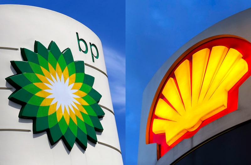 Uma aquisição da BP pela Shell reuniria as duas maiores petrolíferas britânicas: ação da BP caiu 33% em 12 meses (Fotos: Chris Ratcliffe/Bloomberg via Getty Images) Uma aquisição da BP pela Shell reuniria as duas maiores petrolíferas britânicas: ação da BP caiu 33% em 12 meses (Fotos: Chris Ratcliffe/Bloomberg via Getty Images)