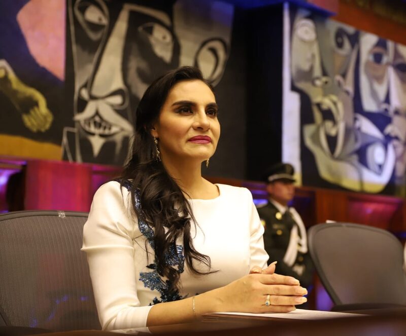 Verónica Abad Rojas, vicepresidenta de Ecuador Verónica Abad Rojas, vicepresidenta de Ecuador