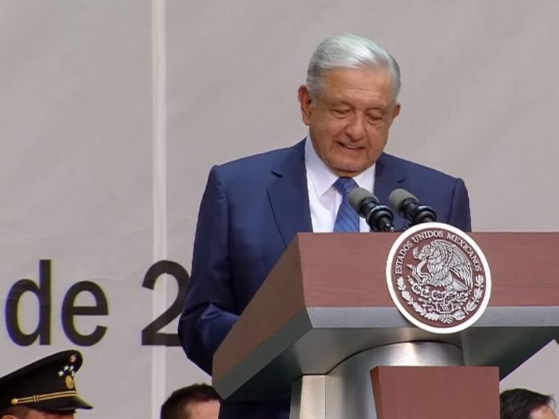 El presidente de México, Andrés Manuel López Obrador, durante un discurso en el Zócalo de la Ciudad de México el 1 de julio de 2023 (Imagen: YouTube). El presidente de México, Andrés Manuel López Obrador, durante un discurso en el Zócalo de la Ciudad de México el 1 de julio de 2023 (Imagen: YouTube).