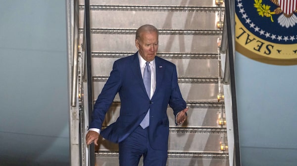 Joe Biden llega a México para la Cumbre de Líderes de América del Norte Joe Biden llega a México para la Cumbre de Líderes de América del Norte