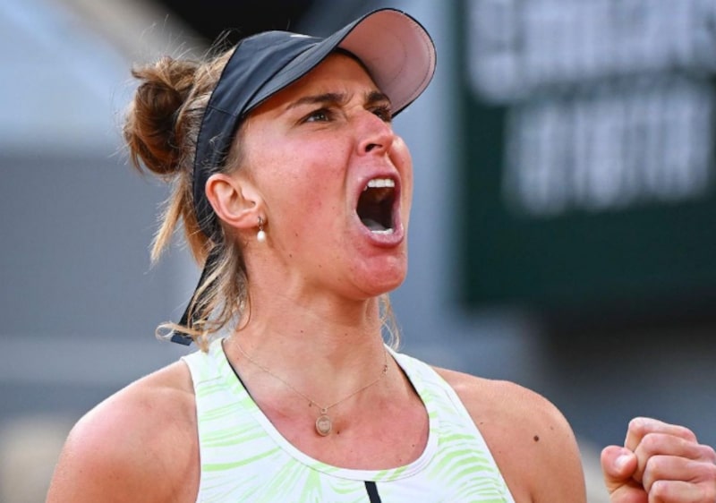 A tenista brasileira Bia Haddad na semifinal do torneio de Roland Garros, em Paris, nesta quinta-feira (8 de maio de 2023) (Foto: Julien Crosnier/FFTennis) A tenista brasileira Bia Haddad na semifinal do torneio de Roland Garros, em Paris, nesta quinta-feira (8 de maio de 2023) (Foto: Julien Crosnier/FFTennis)