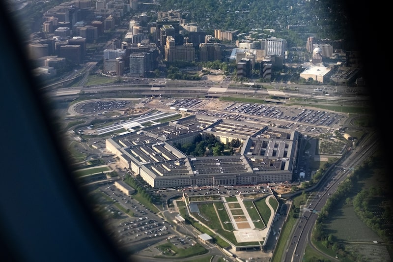 The Pentagon in Arlington, Virginia. The Pentagon in Arlington, Virginia.