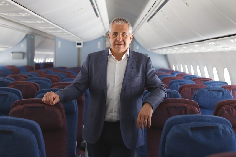 Roberto Alvo, CEO da Latam Airlines Group com sede em Santiago, no Chile -é a maior companhia aérea da América do Sul Roberto Alvo, CEO da Latam Airlines Group com sede em Santiago, no Chile -é a maior companhia aérea da América do Sul
