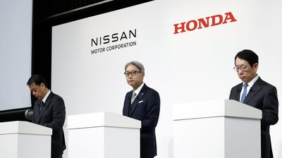 Nissan planeja rejeitar termos de fusão com a Honda, segundo jornal japonês Nissan planeja rejeitar termos de fusão com a Honda, segundo jornal japonês