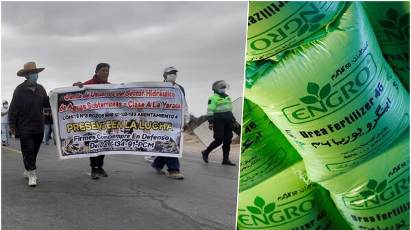 Perú promete a agricultores que la compra de urea llegará máximo el 30 de agosto Perú promete a agricultores que la compra de urea llegará máximo el 30 de agosto