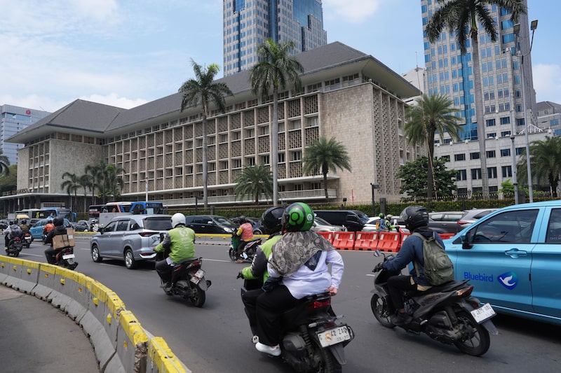 La sede del Banco de Indonesia en Yakarta. Fotógrafo: Dimas Ardian/Bloomberg La sede del Banco de Indonesia en Yakarta. Fotógrafo: Dimas Ardian/Bloomberg