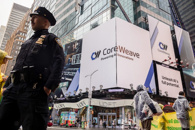 Se prevé que CoreWeave registre un margen bruto de alrededor del 67% en el primer trimestre. Fotógrafo: Yuki Iwamura/Bloomberg Se prevé que CoreWeave registre un margen bruto de alrededor del 67% en el primer trimestre. Fotógrafo: Yuki Iwamura/Bloomberg