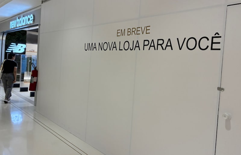Loja fechada no Pátio Paulista, ativo da Iguatemi Loja fechada no Pátio Paulista, ativo da Iguatemi