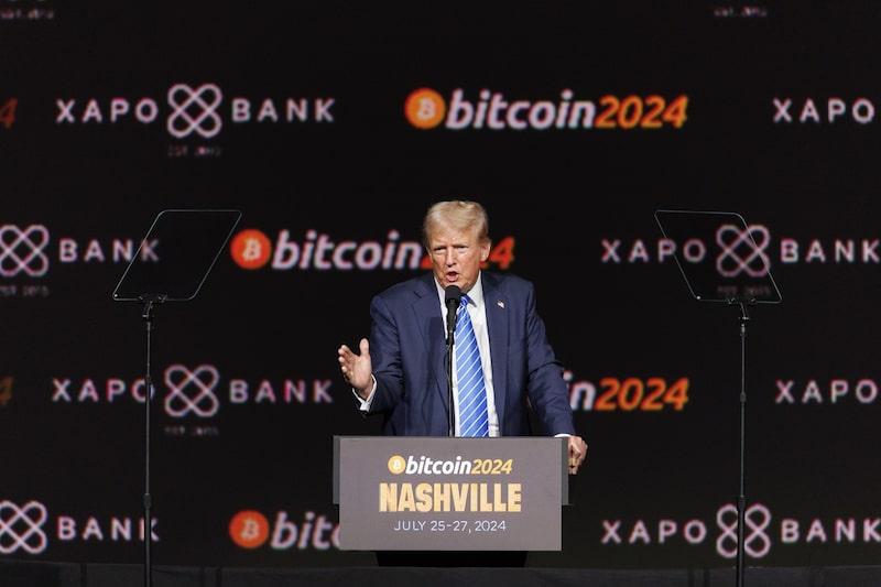 Trump dice que anunciará un plan para convertir a EE.UU. en la “capital cripto” Trump dice que anunciará un plan para convertir a EE.UU. en la “capital cripto”
