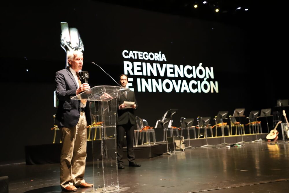 Fue la ganadora de la categoría Reinvención e Innovación. Fue la ganadora de la categoría Reinvención e Innovación.