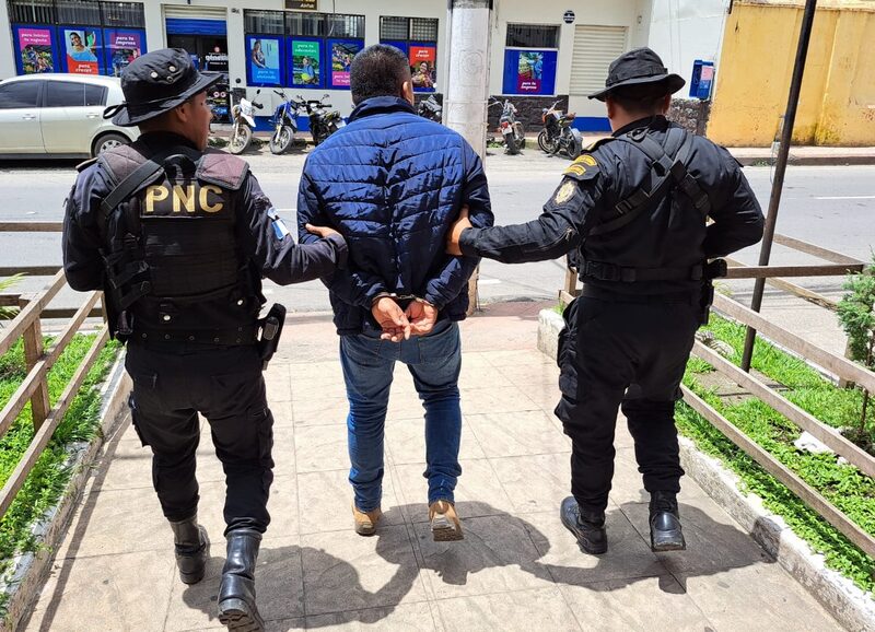 Captura hecha por la Policía Nacional Civil de Guatemala, el 3 de agosto. Captura hecha por la Policía Nacional Civil de Guatemala, el 3 de agosto.