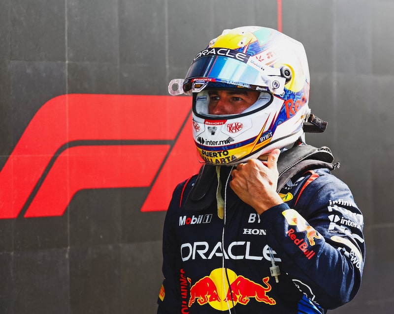 Sergio Pérez, piloto de la Fórmula 1 Red Bull Racing F1 Team Sergio Pérez, piloto de la Fórmula 1 Red Bull Racing F1 Team