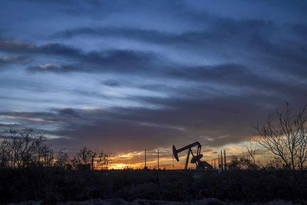 An oil pump jack in Midland, Texas, US, on Wednesday, Dec. 3, 2025. State environmental regulators are evaluating applications from four companies to release treated Permian Basin wastewater into the Pecos River. Photographer: Kaylee Greenlee/Bloomberg An oil pump jack in Midland, Texas, US, on Wednesday, Dec. 3, 2025. State environmental regulators are evaluating applications from four companies to release treated Permian Basin wastewater into the Pecos River. Photographer: Kaylee Greenlee/Bloomberg