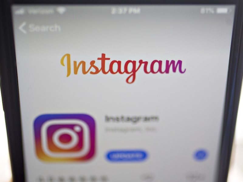 La aplicación de Instagram La aplicación de Instagram