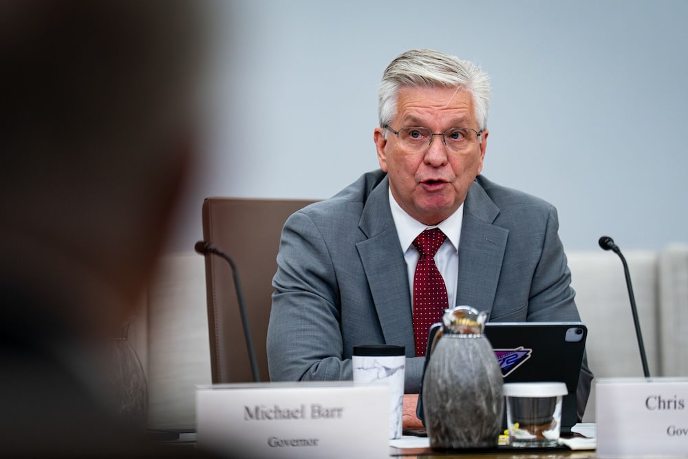 El gobernador de la Reserva Federal, Christopher Waller. El gobernador de la Reserva Federal, Christopher Waller.